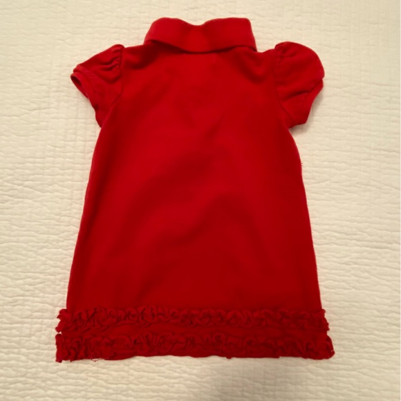 Ralph Lauren 9 Months Ruffled Polo Dress - Picture 6 of 7